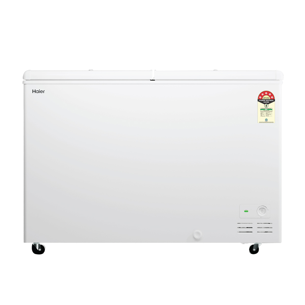 Haier 588 Ltr Double door- White Colour Convertible Hard top Freezer